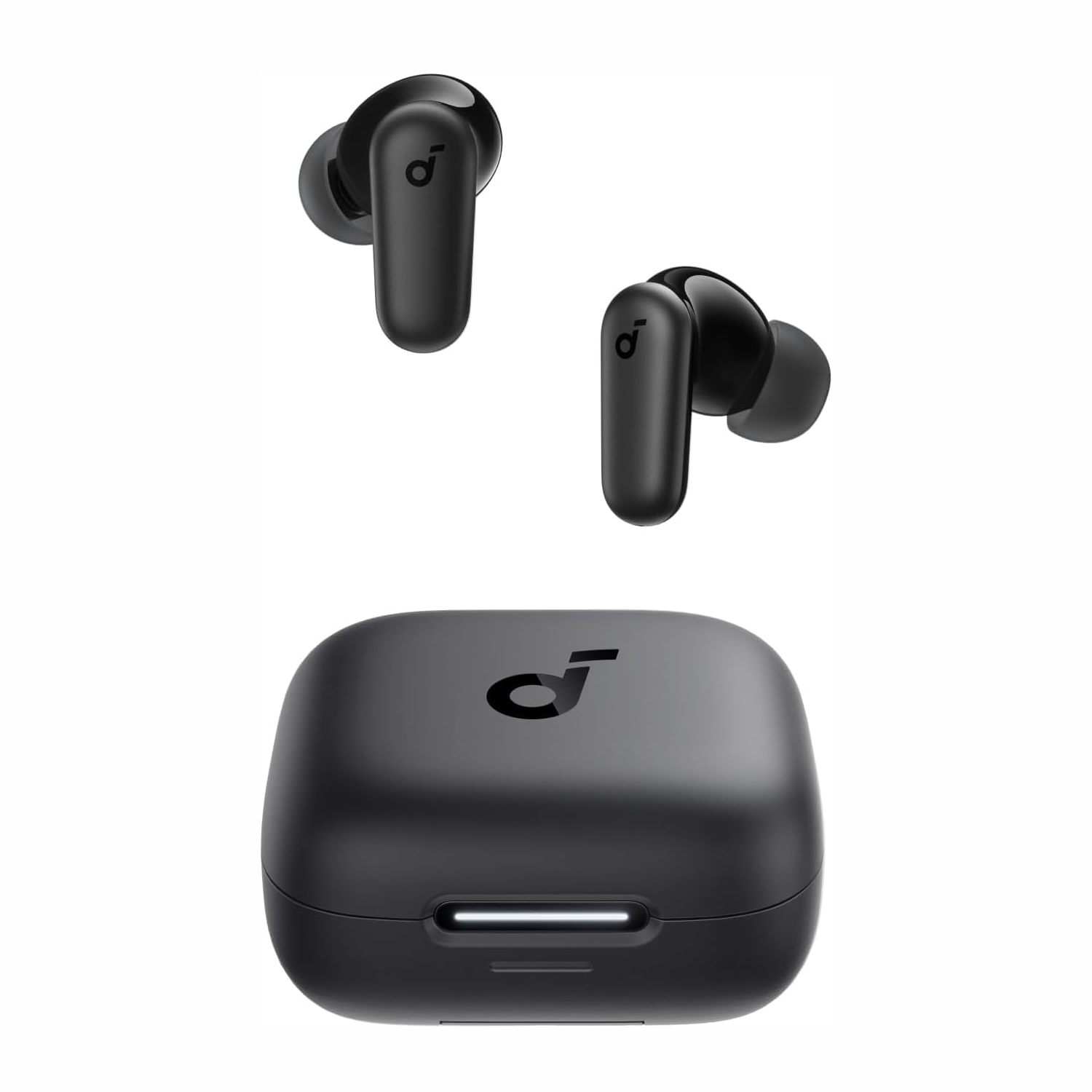 Audífonos Soundcore P30i by Anker Cancelación de Ruido 45horas + Stand - Negro