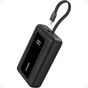 Power Bank Anker Zolo 20.000mAh 30W con Cable USB-C Incorporado
